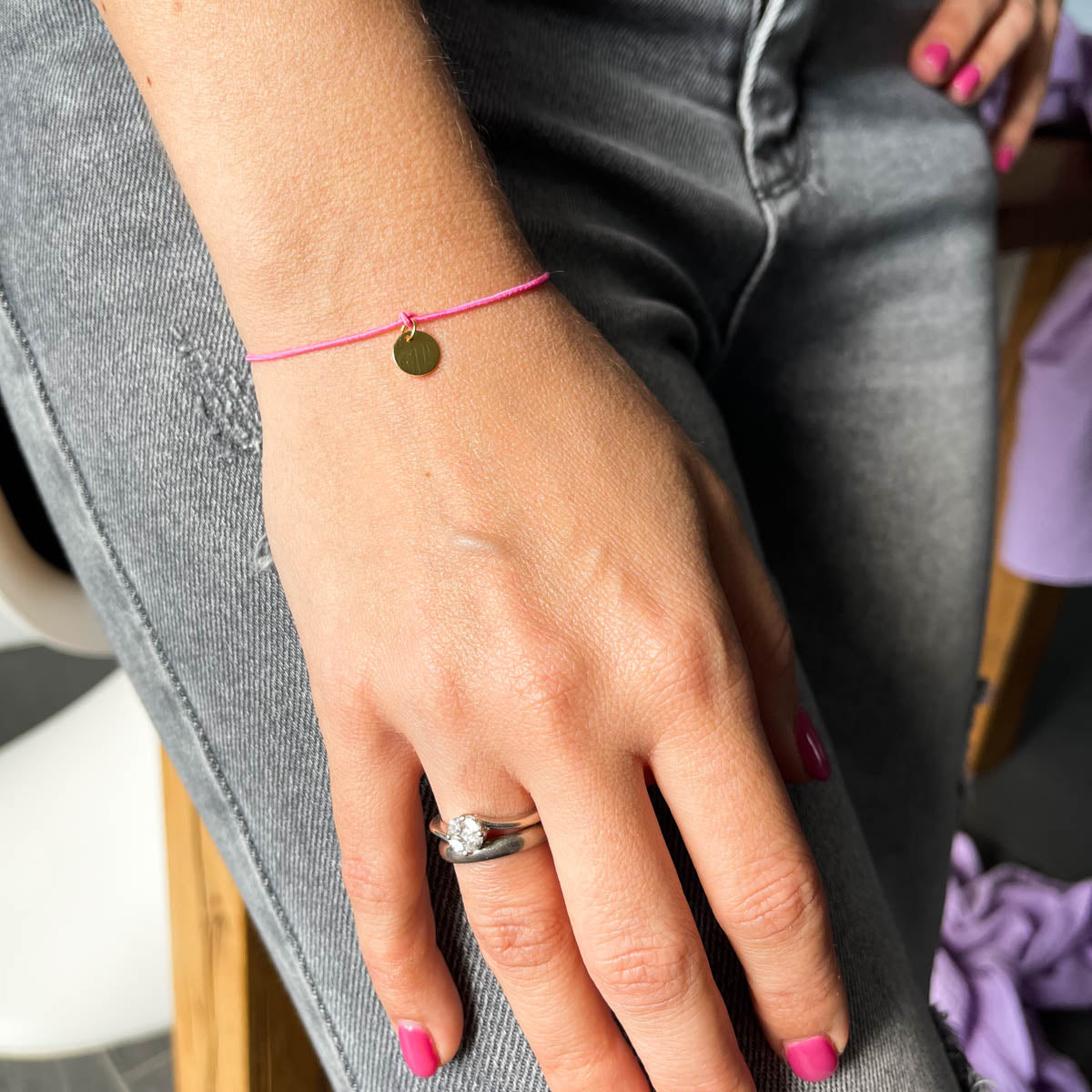 Plain Coin Armbändchen