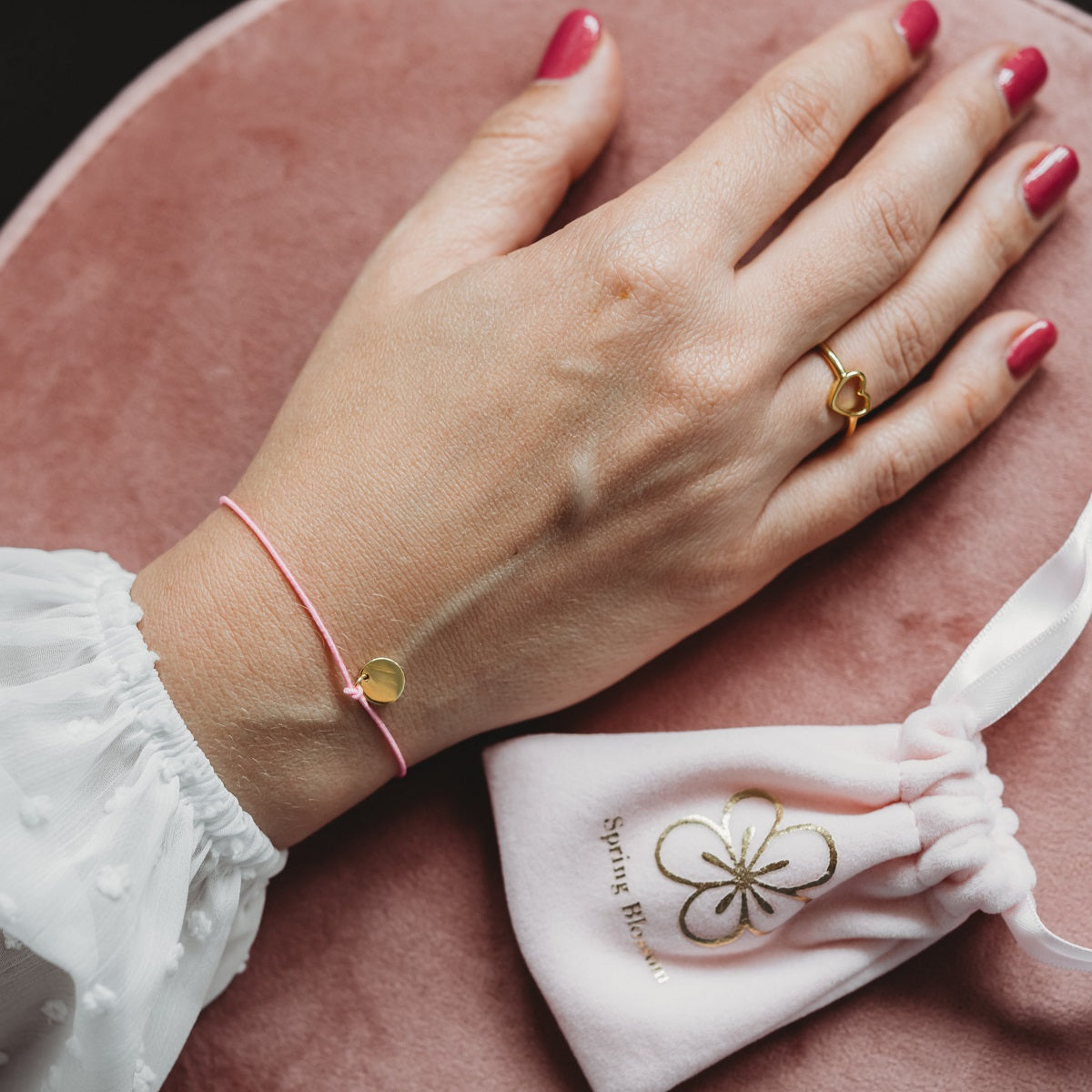 Plain Coin Armbändchen