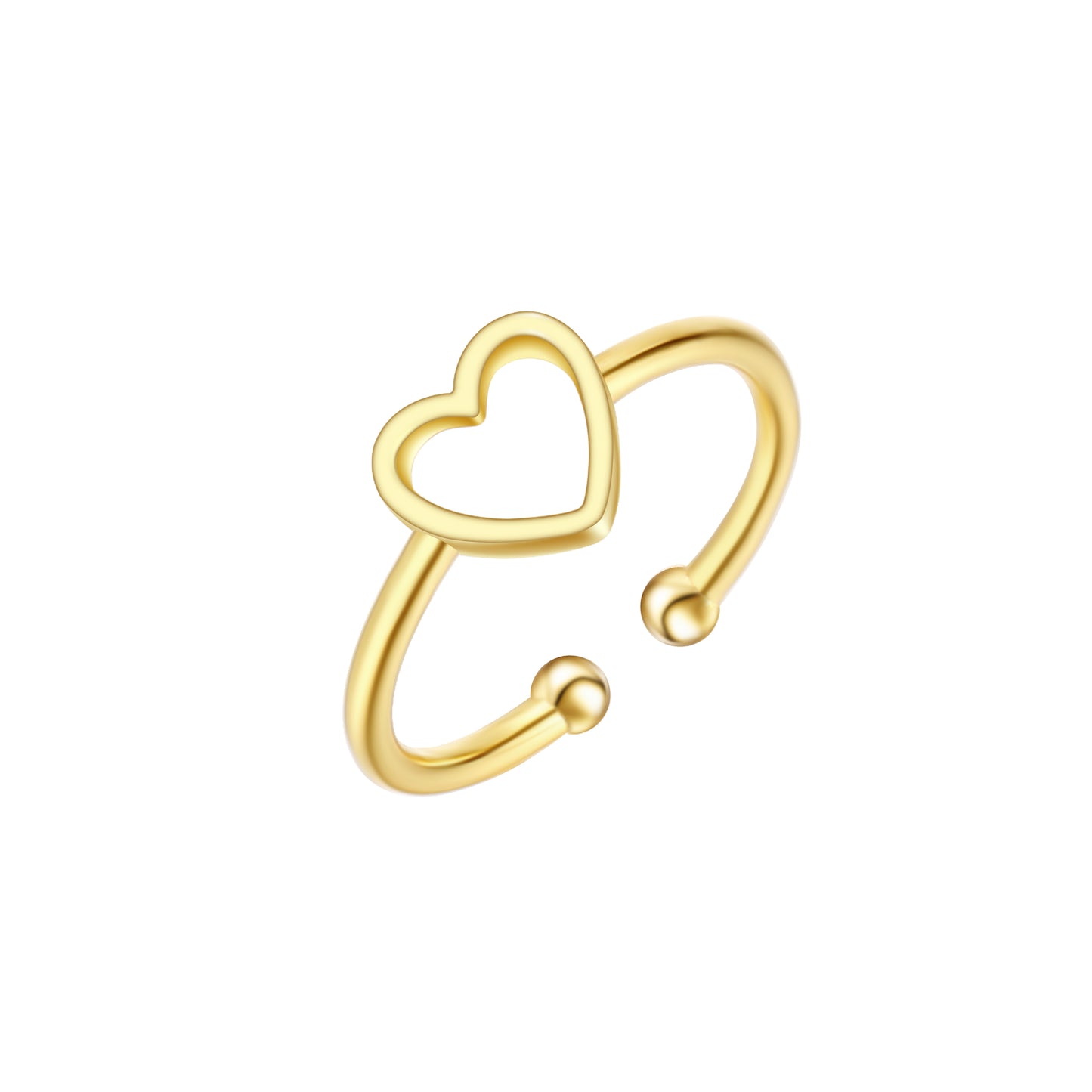 Hollow Hearts Ring FABIENNE