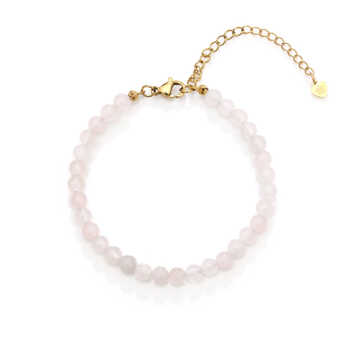 Rosenquarz Armband