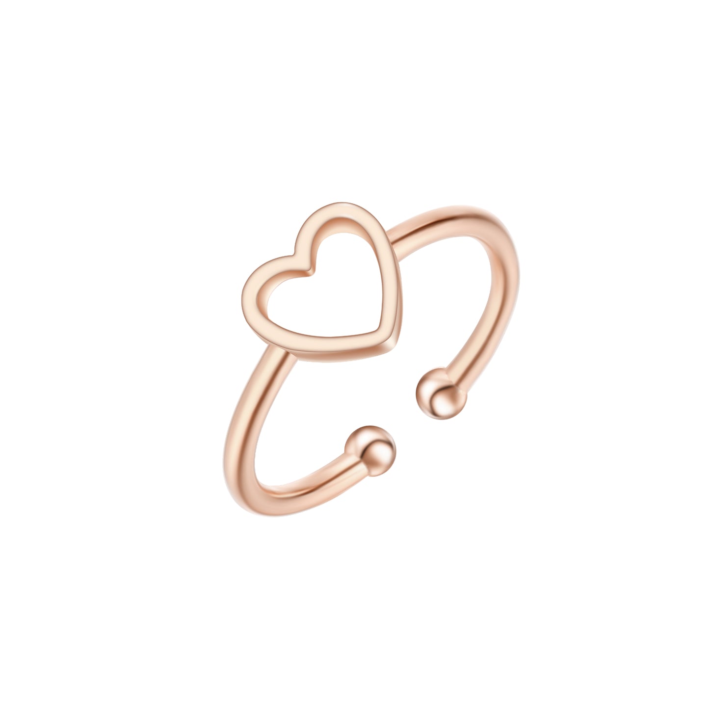 Hollow Hearts Ring FABIENNE